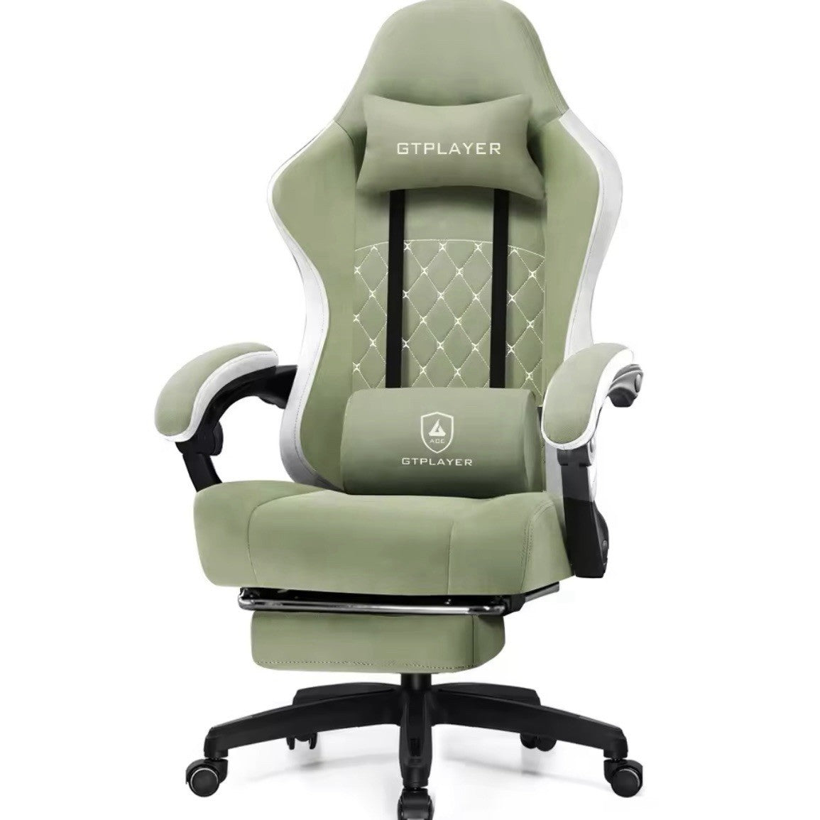 Sedia da Gaming Work Ufficio Ergonomica Reclinabile Poggiapiedi Gamer PC Console