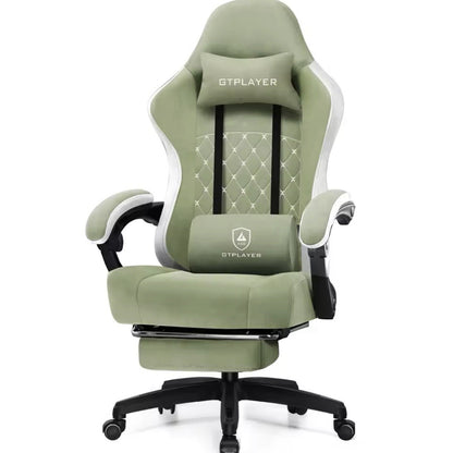 Sedia da Gaming Work Ufficio Ergonomica Reclinabile Poggiapiedi Gamer PC Console