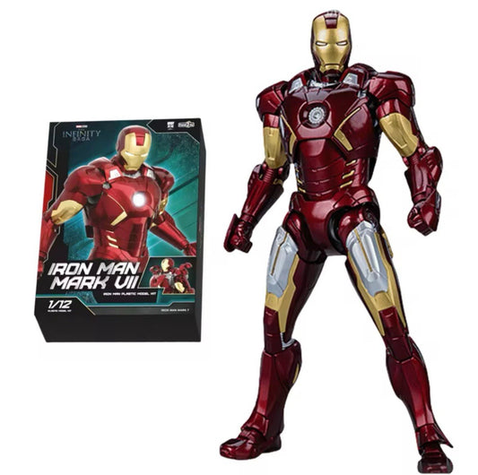 Action Figure Avengers Ironman Mk7 Nuova Statua Collezione Videogames Super Hero