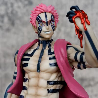 Action Figure Demon Slayer Akaza 27cm Statua Nuova Da Collezione Anime Manga