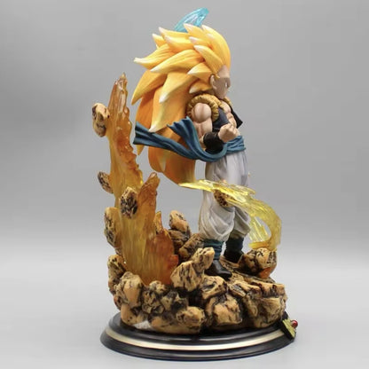 Action Figure Dragon Ball Z Gotenks Super Sayan 3 22cm Da Collezione Anime Manga