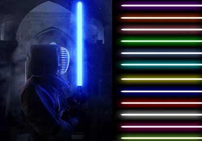 Spada Laser Star Wars Skywalker Lightsaber Jedi Metal Alum Light Replica New Rgb