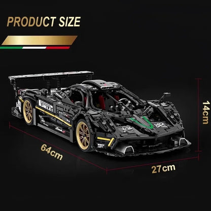 Pagani Zonda R Nuova Da Costruire Mattoncini Technic 4500 Pezzi Costruzioni New
