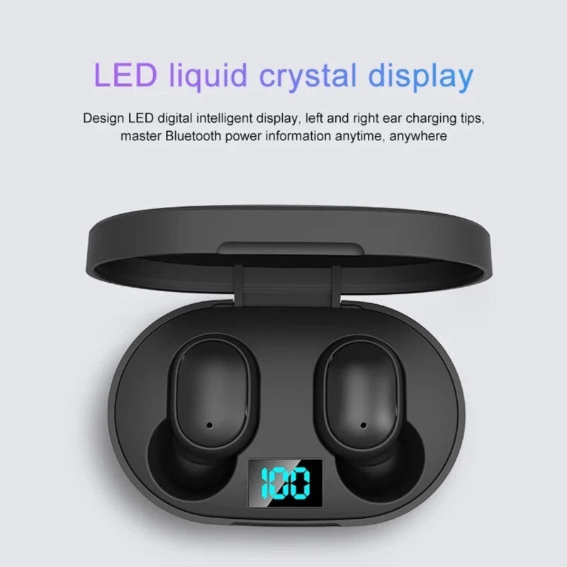 Cuffie Bluetooth Senza Fili Wireless Compatibili iOS E Android potenti New