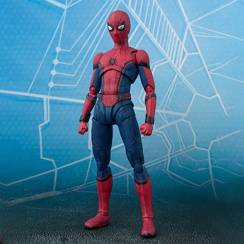 Action Figure Spiderman Nuova Statua Da Collezione Videogame Anime Spidey