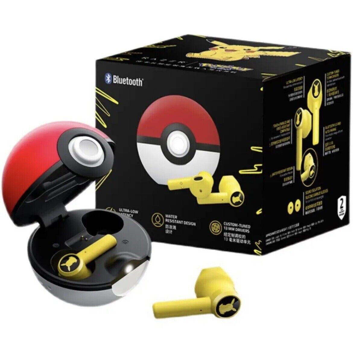 cuffie Bluetooth Razer Pikachu Edizione Speciale Smartphone E Tablet