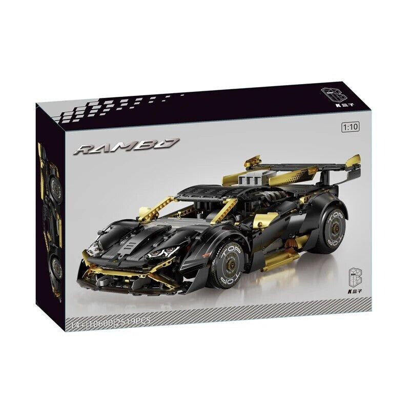 Lamborghini Sian Da Costruire Mattoncini Technic 2519 Pezzi Nero Nuova New