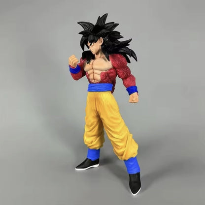 Action Figure Dragon Ball Z Goku Super Saiyan 4 28cm Statua Da Collezione Anime
