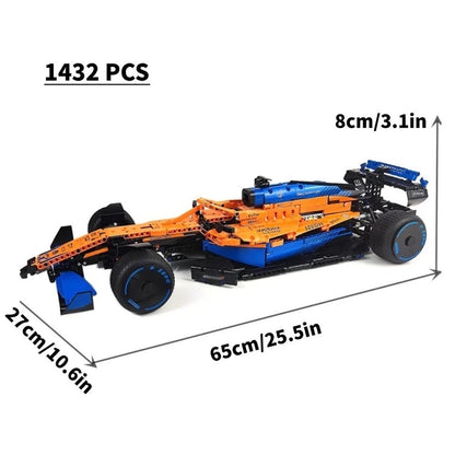 Formula 1 McLaren Da Costruire Mattoncini Technic 1432 Arancio E Blu Nuova New