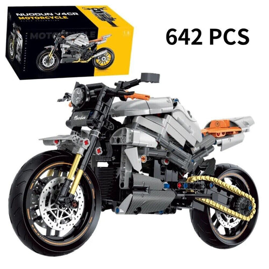 Moto Da Costruite Mattoncini Technic Corsa Ducati Scala 1:8 642 Pezzi Nuova
