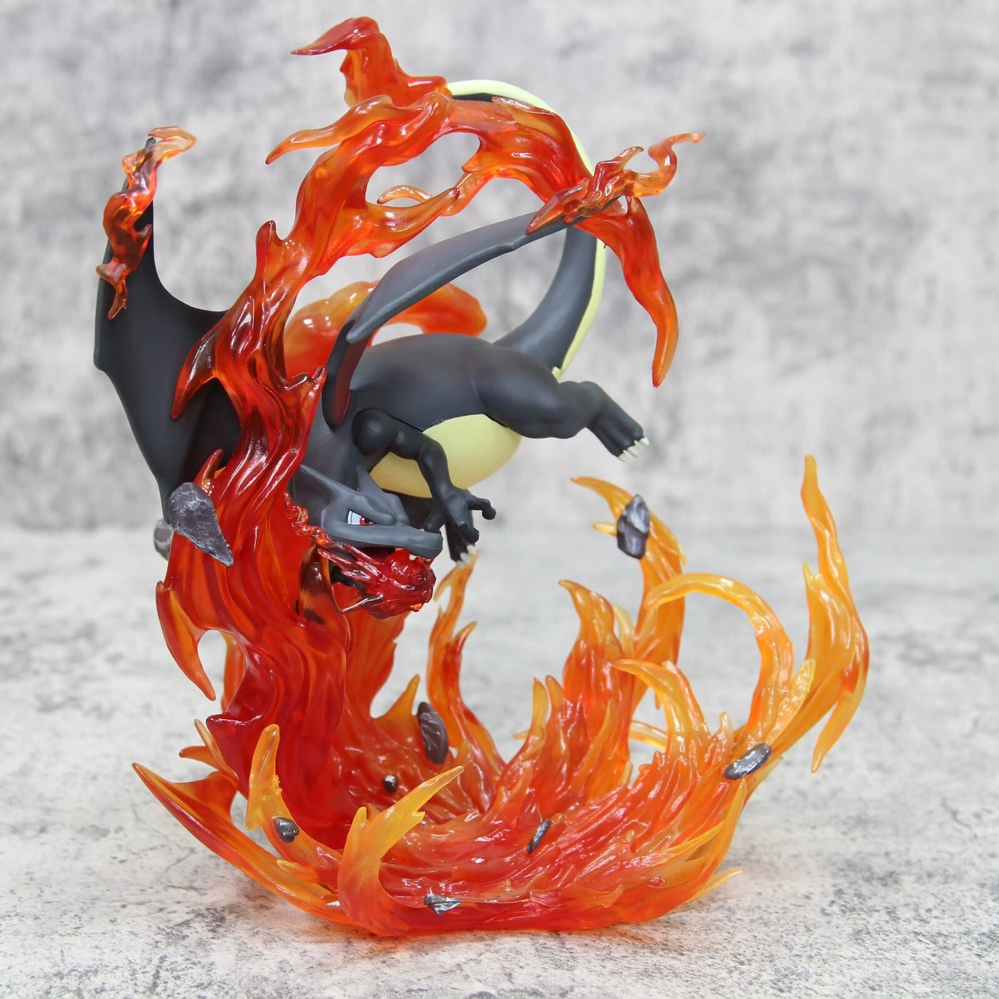 Action Figure Pokémon Dark Charizard 21cm Statua Da Collezione Black Anime Manga