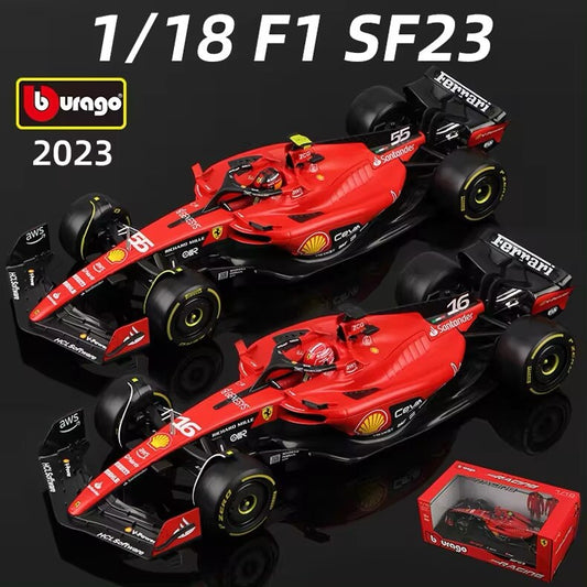 Macchina F1 Burago 1:18 SF-23 Scuderia Ferrari N 16 Carles Leclerc Formula Uno