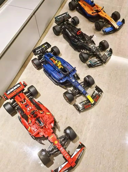 Macchina Formula 1 Ferrari Costruire Costruzioni Technic Mattoncini Collezione