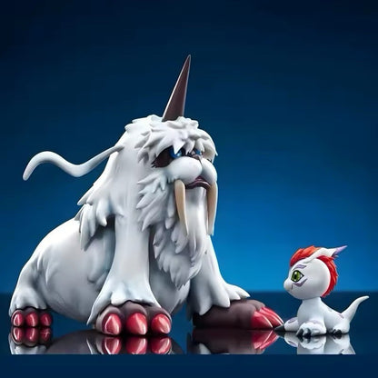 Action Figure Skull Bukamon Ikkakumon 13cm Digimon Adventure Statua Anime Manga