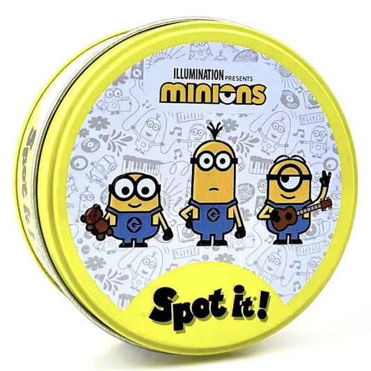 Dobble Spot It Minions Boardgame Gioco per la Famiglia Minigames Confezione New