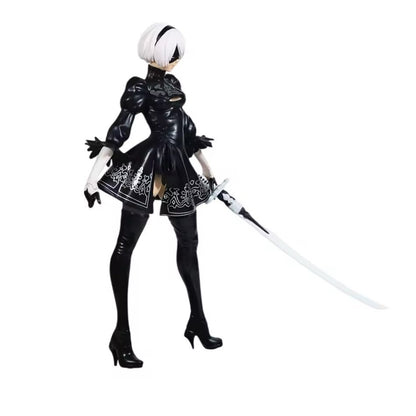Action Figure Nier Automata Androide Type 2b Square Enix Anime Statua 28cm Game