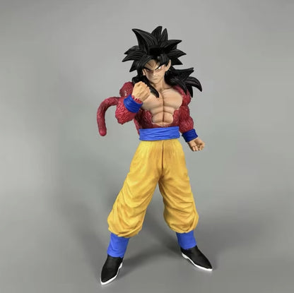 Action Figure Dragon Ball Z Goku Super Saiyan 4 28cm Statua Da Collezione Anime
