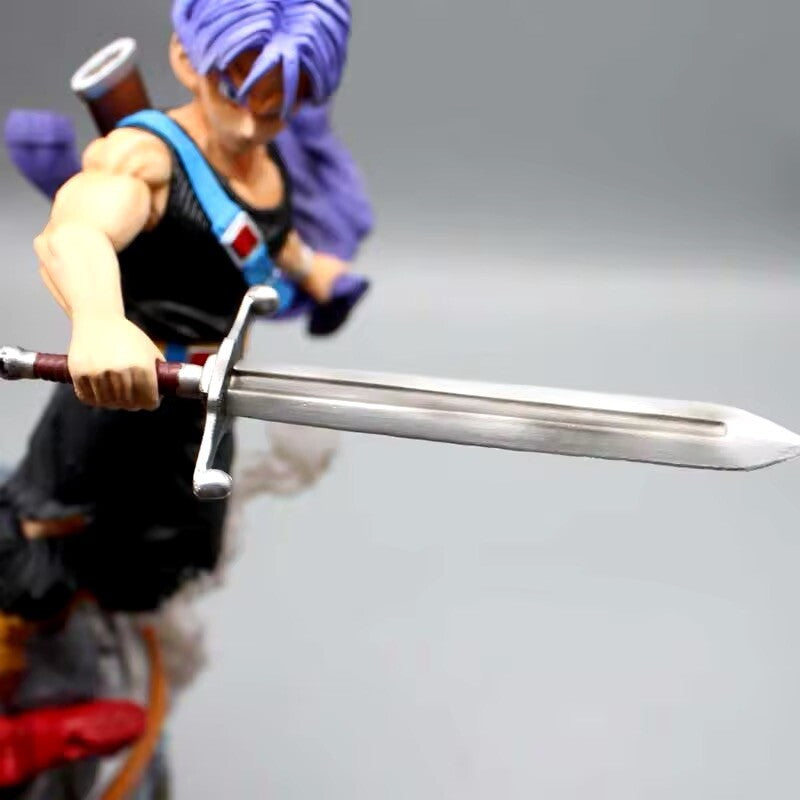 Trunks Super Saiyan Action Figure 25cm Dragon Ball Z Statua Da Collezione Anime