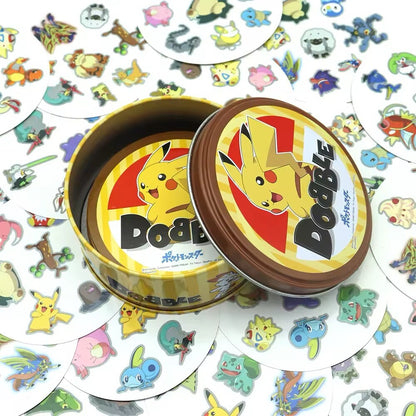 Dobble Spot It Pokemon Boardgame Gioco per la Famiglia Minigames Confezione New