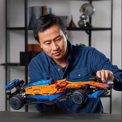 Formula 1 McLaren Da Costruire Mattoncini Technic 1432 Arancio E Blu Nuova New