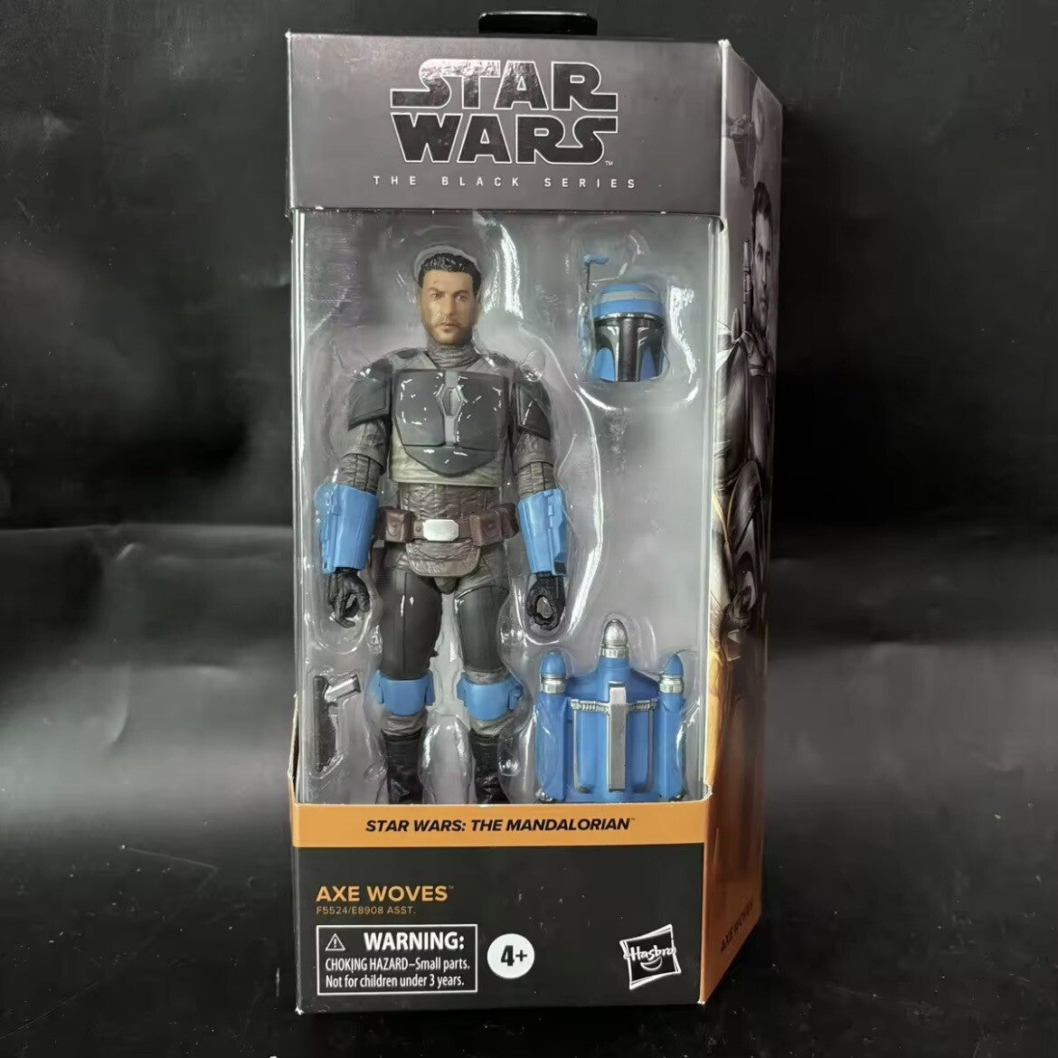 Action Figure Star Wars - The Black Series The Mandalorian Axe Woves 15 cm New