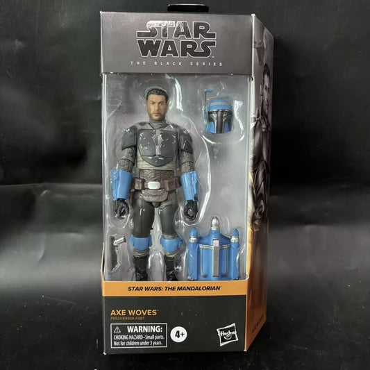Action Figure Star Wars - The Black Series The Mandalorian Axe Woves 15 cm New