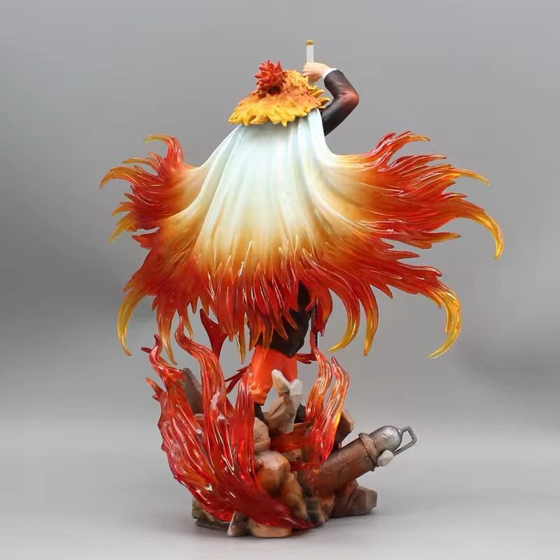 Action Figure Demon Slayer Kyoujuro Rengoku 30cm Manga Statua Collezione Anime