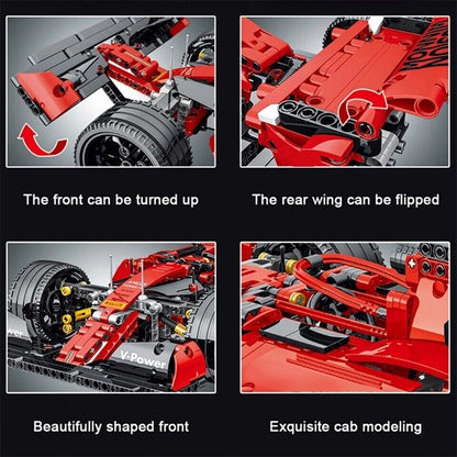 Formula 1 Ferrari Sf90 Da Costruire Mattoncini Technic 1099 Pezzi 1:14 Nuovo New
