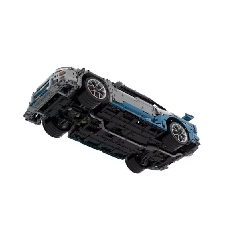 Nissan GT-R R3 Da Costruire 3383 Pezzi Paul Walker 1:8 Mattoncini Technic Fast F