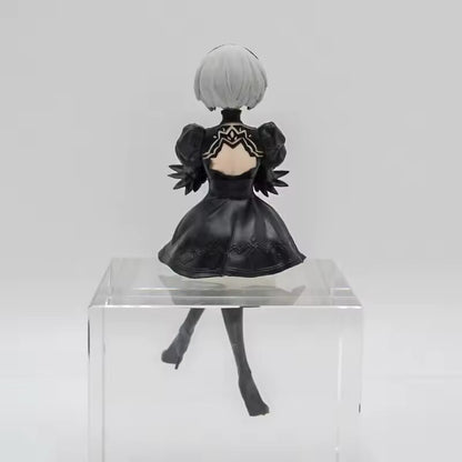 Action Figure Nier Automata Androide Type 2b Square Enix Anime Statua 15cm Game