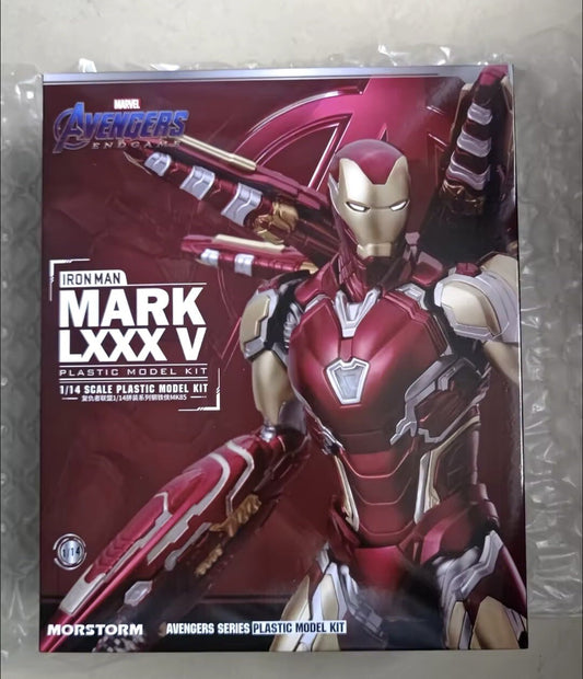 Modelkit Iron Man Mark 85 LXXX V Avengers Infinity War Action Figure Collezione