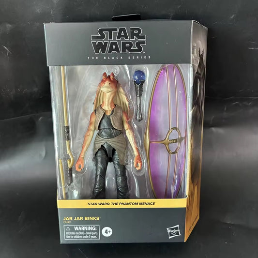 Action Figure Star Wars - The Black Series Jar Jar Binks 15 cm New Videogame