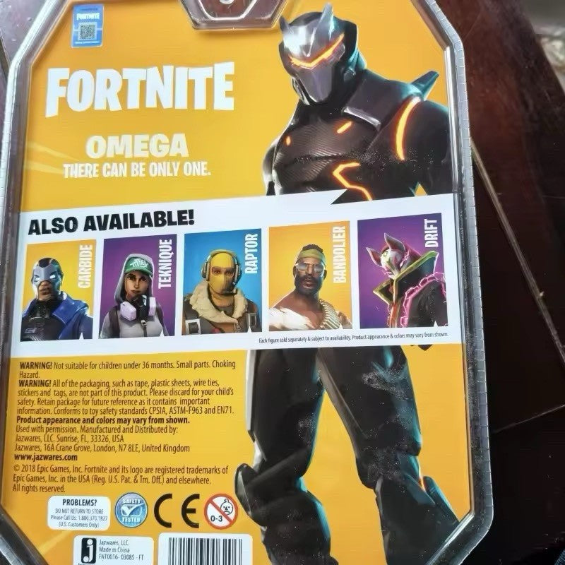 Fortnite Omega Early Game Survival Mode Action Figure 10cm Videogame Multiplayer