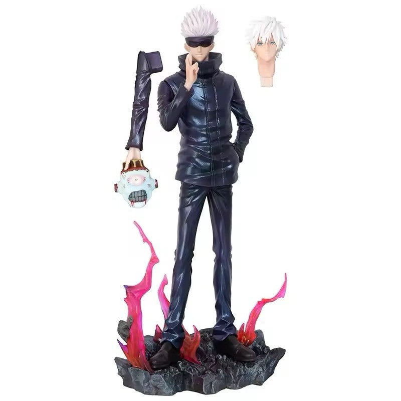 Jujutsu Kaisen Satoru Gojo Action Figure 33cm Anime Statua Collection Manga New
