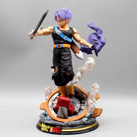 Trunks Super Saiyan Action Figure 25cm Dragon Ball Z Statua Da Collezione Anime