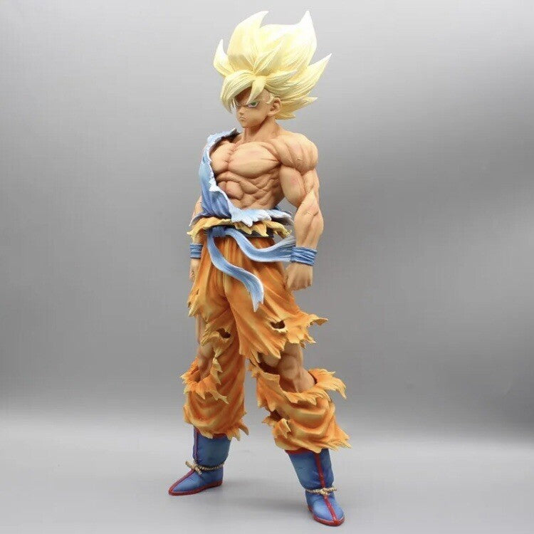 Action Figure Dragon Ball Z Goku Super Sayan 28cm Statua Da Collezione New Anime