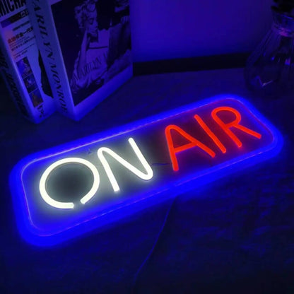 Luce Led Game On/On air neon, insegna Stanza giochi gamer Insegna luminosa Usb