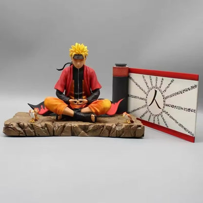 Action Figure Naruto Uzumaki 16cm Manga Naruto Shippuden Statua Collezione Anime