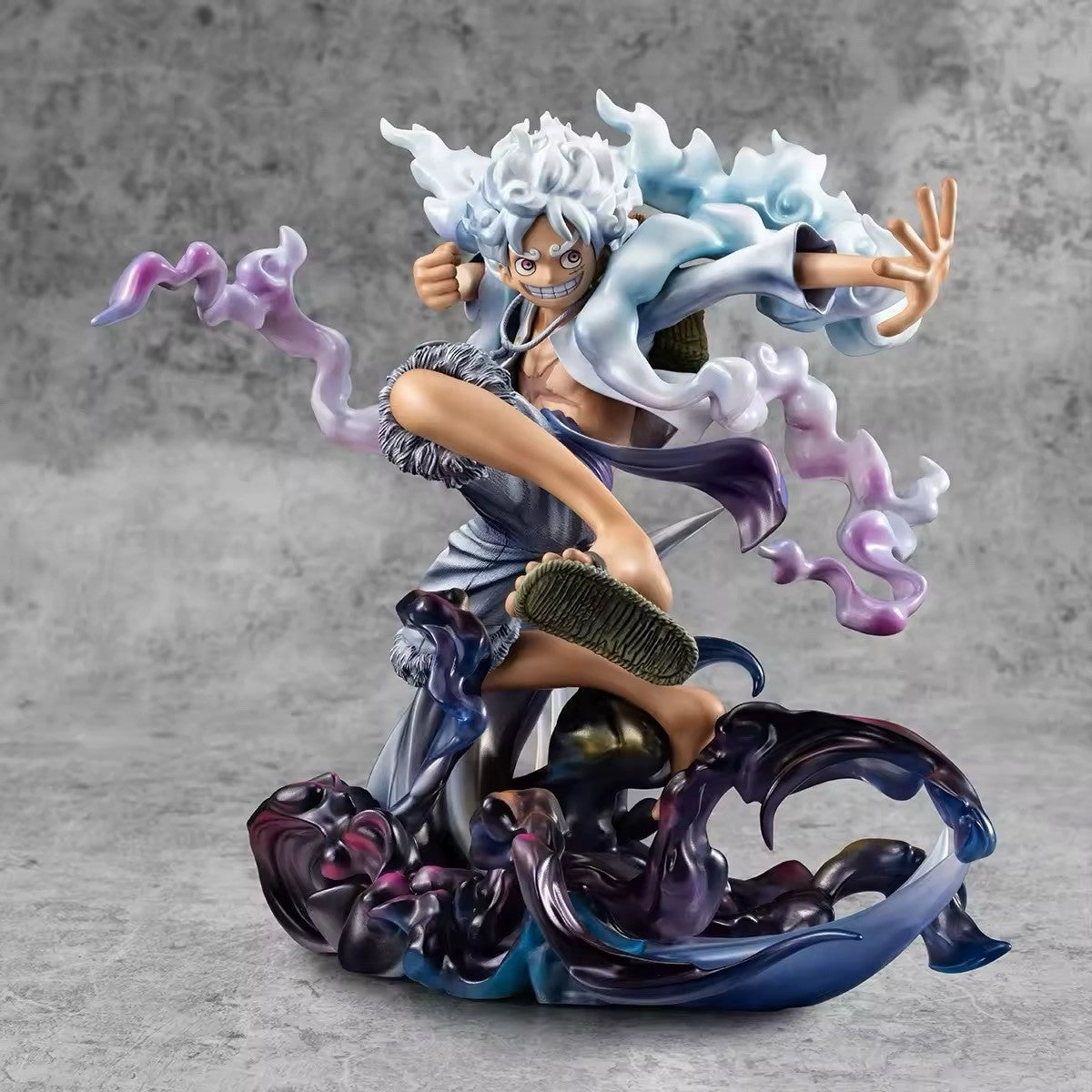 One Piece Action Figure 23cm Rubber Luffy Statua Collezione Monkey D Rufy Gear 5