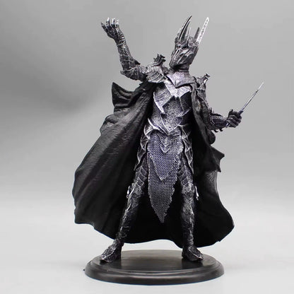 Action Figure Sauron 20cm Stregone Lord of the Rings Statua Collezione Videogame