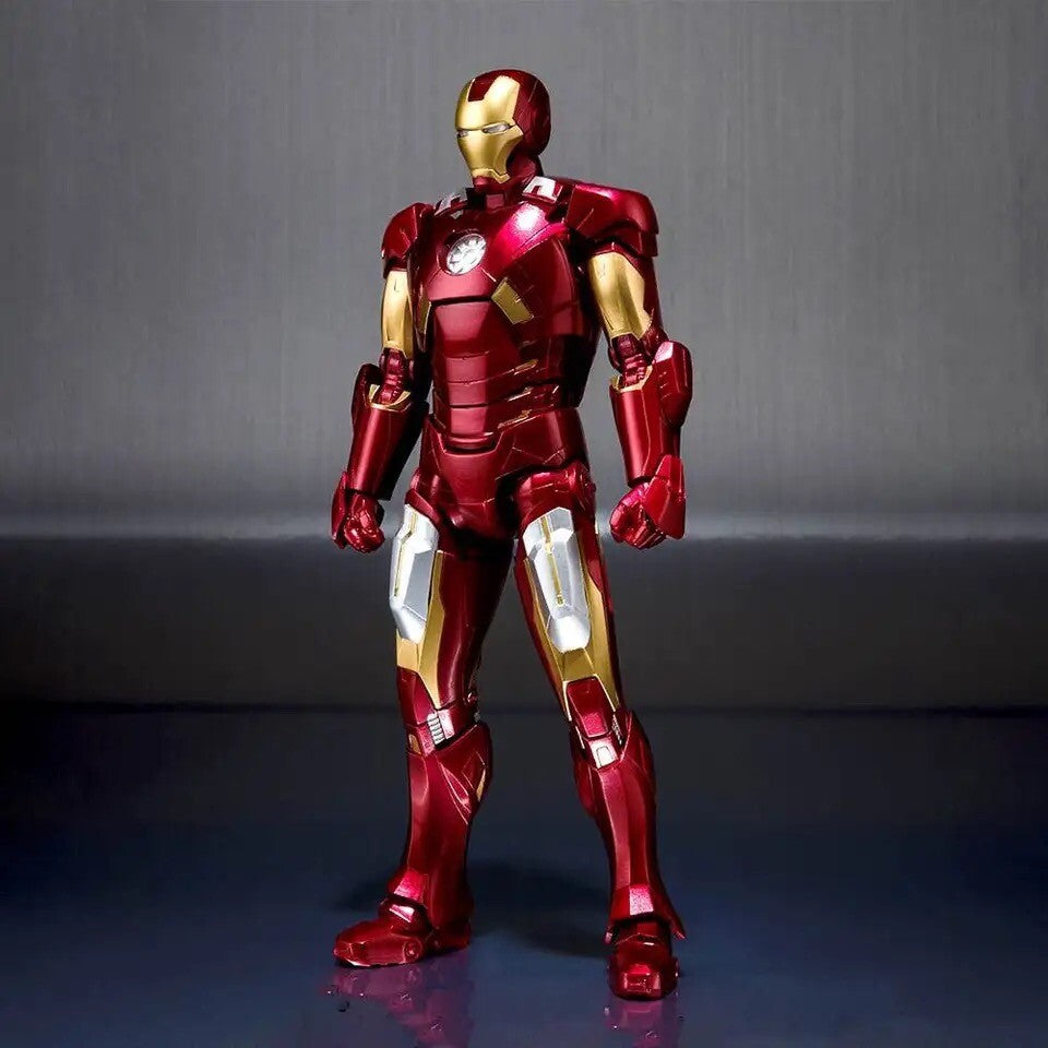 Action Figure Avengers Ironman Mk7 Nuova Statua Collezione Videogames Super Hero