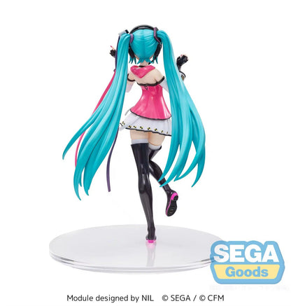 Action Figure Maid Vocaloid Hatsune Miku 20cm Statua Collezione Kawaii Luminasta