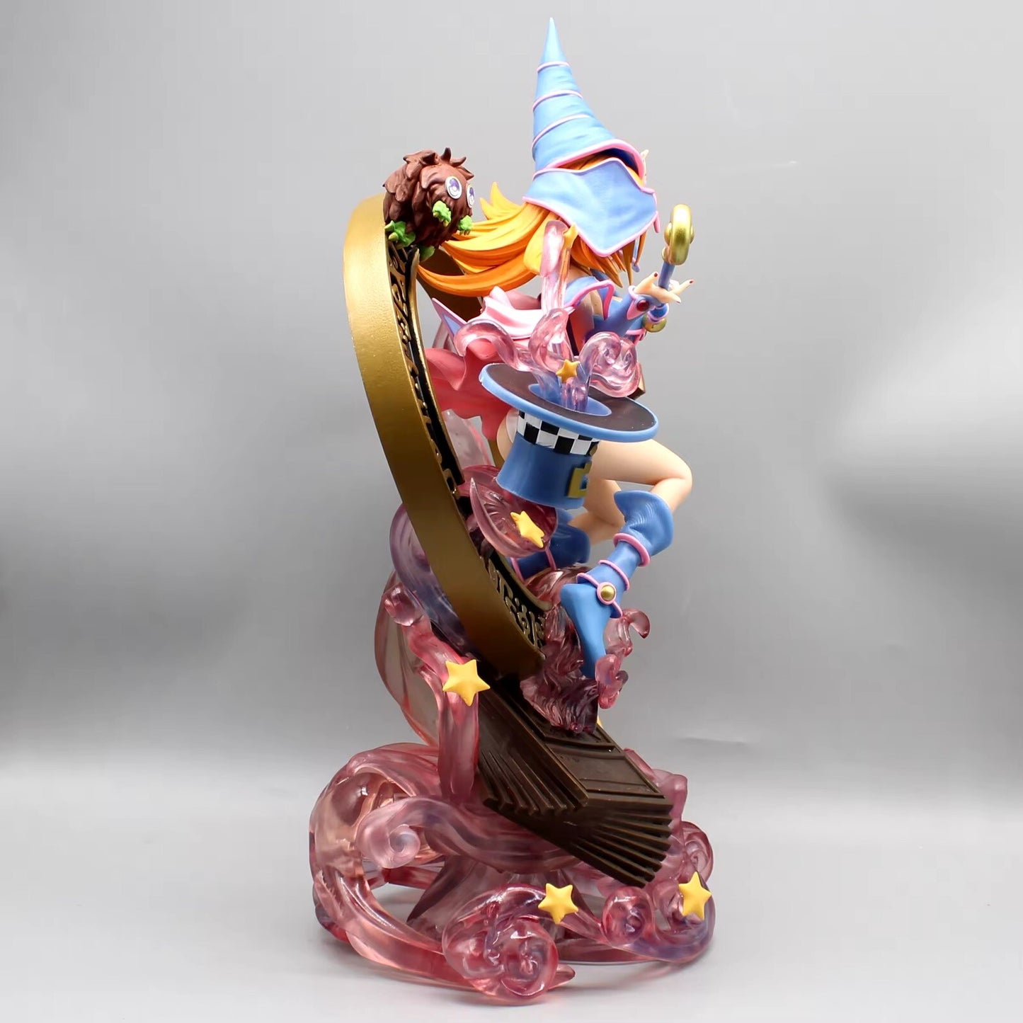 Yu-Gi-Oh Maga Nera Action Figure 37cm Black Magician Girl Da Collezione Kuribho