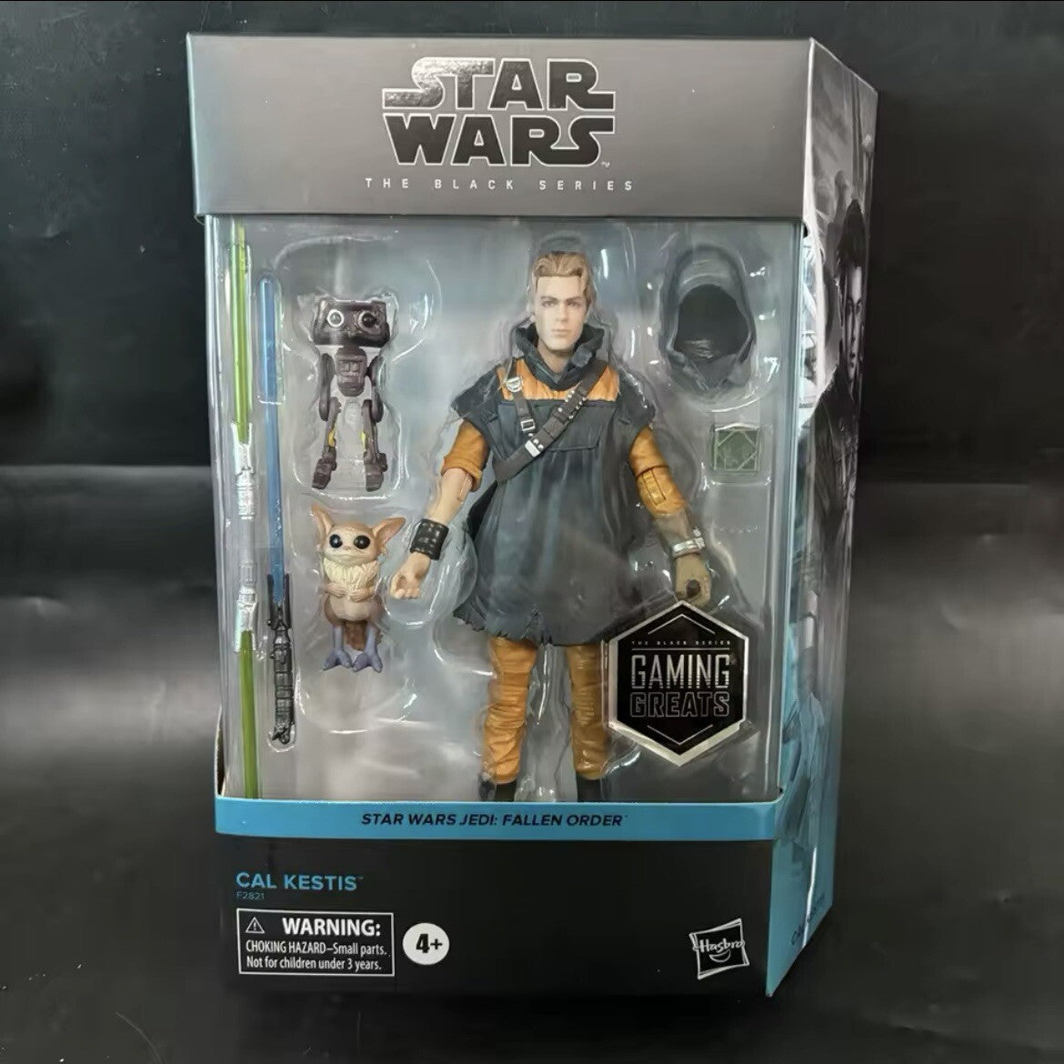 Action Figure Star Wars - The Black Series Cal Kestis Jedi Fallen Order 15cm New