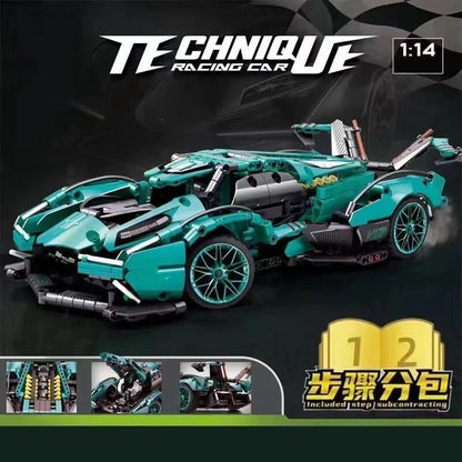 Lamborghini Tipo Concept Car Da Costruire Mattoncini Technic 1148 Pezzi Nuova