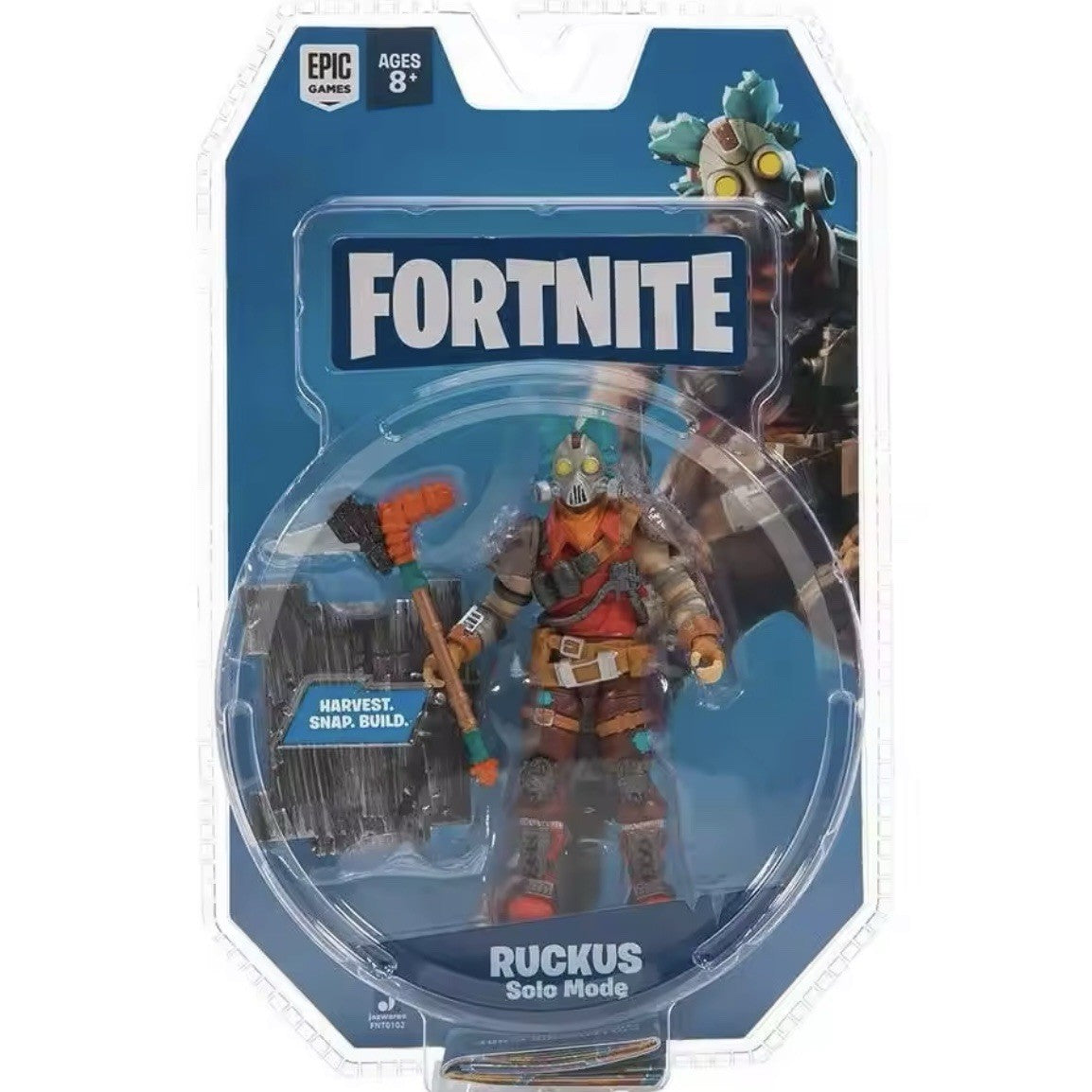 Fortnite Ruckus Game Survival Solo Mode Action Figure 10cm Videogame Multiplayer