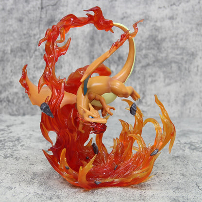 Action Figure Pokémon Charizard Evolution 21cm Statua Da Collezione Anime Manga