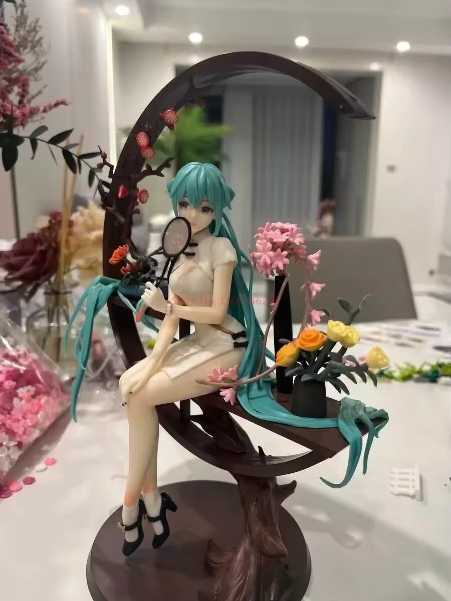 Action Figure Maid Vocaloid Hatsune Miku 25cm Statua Collezione Kawaii Fortnite