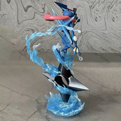 Action Figure Pokémon Greninja Evolution 20cm Statua Da Collezione Anime Manga