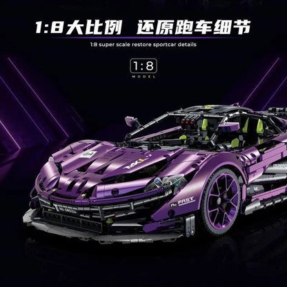 Mclaren F1 Da Costruire Mattoncini Technic 3568 Pezzi Nero Nuova New